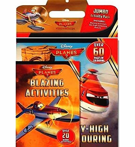 Disney Planes 2 Fire amp; Rescue: Jumbo Activity Pack
