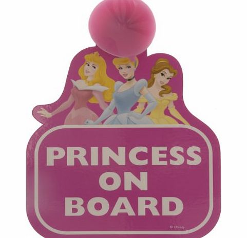 Princess 28520 Princess on Board Car Sign