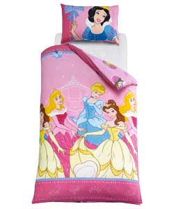 Disney Princess Carriage Duvet Cover Set - Single