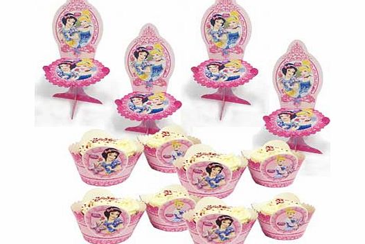 Disney Princess Cup Cake Wraps Stand