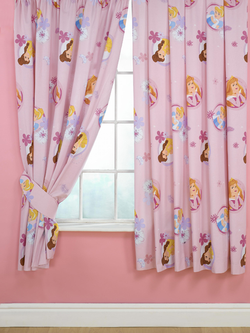 Curtains `earts and Flowers`Design 54 Drop