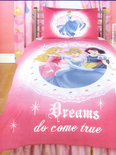 Disney Princess Curtains `reams Do Come True`Design 54 drop