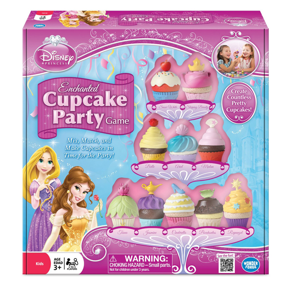 DISNEY Princess Enchanted Cupcake Party game