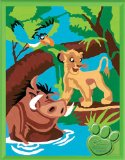 Ravensburger - Disney s Lion King and Simbas adventures - Painting by Numbers - Anyone can paint!