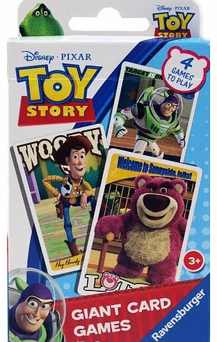 Disney Ravensburger Disney Toy Story 4 in 1 Card Games (Includes Snap)