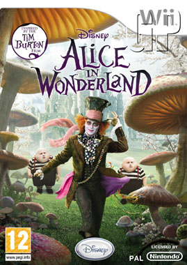 DISNEY Tim Burtons Alice In Wonderland Wii