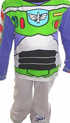 Disney Toy Story Buzz Lightyear Boys Pyjamas Ages 7-8 Years