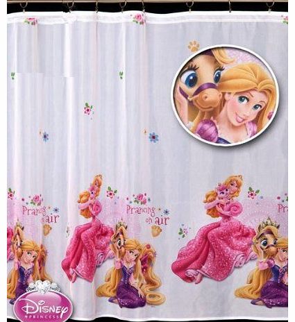 Disney voile net curtain PRINCESS RAPUNZEL width 150cm/59`` x drop 160cm/63``