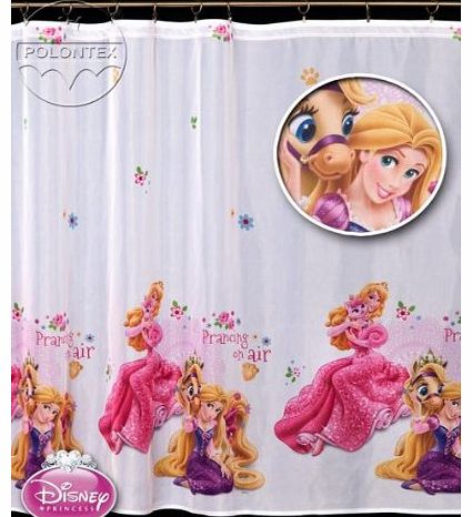 Disney Voile Net Curtains For Girls PRINCESS TANGLED 80cm wide /155cm drop