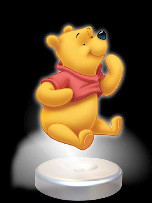 Disney Winnie the Pooh Winnie the Pooh Bedside Buddy Torch and Night Light