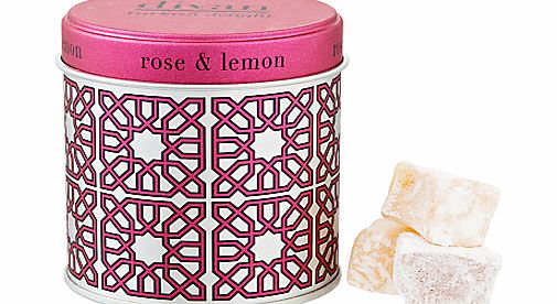Divan Rose and Lemon Turkish Delights Box, 20
