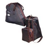 Carrying bag for helmet, boots and whip