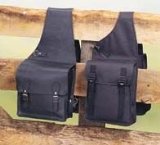 Divoza Nylon saddle bag - Black