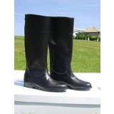 Regent Newmarket Leather Exercise Boots - UK 7 Black
