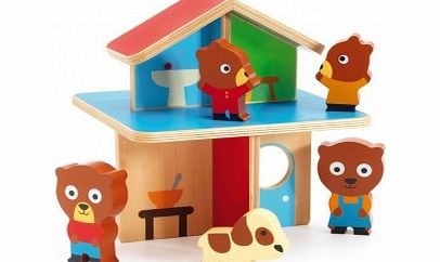 Djeco Minihome Multicoloured `One size