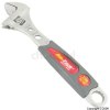 DK Tools Adjustable Wrench Injected Grip