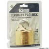 Security Padlock With 3 Keys 63mm XXSEL01