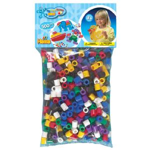 DKL Hama Beads My First Hama Maxi Beads 500 Solid Mix