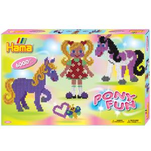 DKL Hama Beads Pony Fun Midi Beads Giant Gift Set