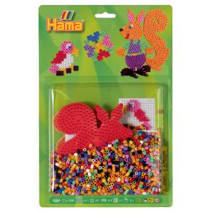 Hama Beads Squirrel And Small Square Large Blister Kit
