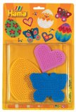 DKL Hama Midi Beads - Egg, Butterfly and Heart Pegboard