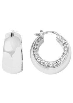 DKNY Essential Ladies Steel and Crystal Earrings