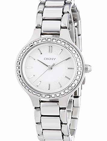 DKNY NY2220 Ladies Chambers Silver Watch