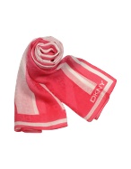 DKNY Signature Silk Long Scarf