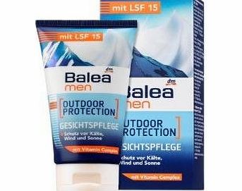 dm balea Balea Men Outdoor Protection Moisturiser to Prevent Drying Out of Skin - Anti-Ageing (SPF 15) - 75ml