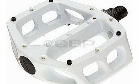  V8 Pedal 115 x 95 x 25 mm pure white Size:115mm x 95mm x 25mm