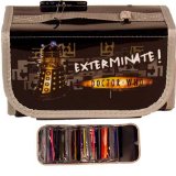 DNC Doctor Who Dalek Coloring Roll Pencil Case Filled With 37 Items