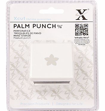 Docrafts Xcut Medium Palm Punch, Petal