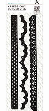 Docrafts Xcut Xpress-On Border Dies, Pack of 3