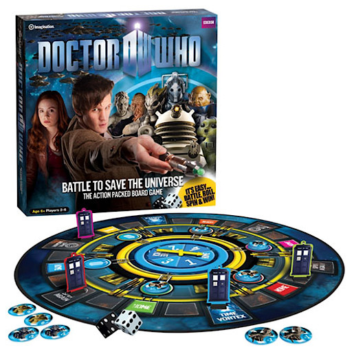Doctor Who Battle To Save The Universe Board Game