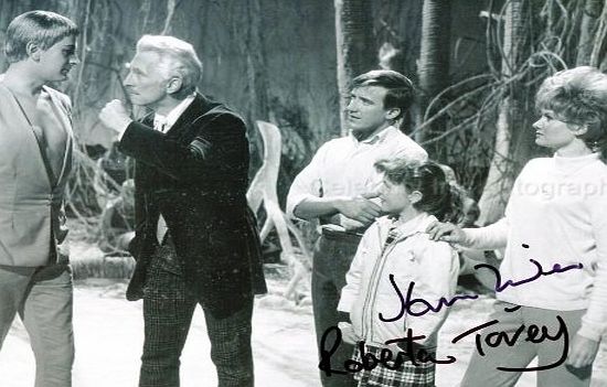 Doctor Who Classic Autographs ROBERTA TOVEY and JENNIE LINDEN as Susan and Barbara - Dr. Who And The Daleks GENUINE AUTOGRAPHS