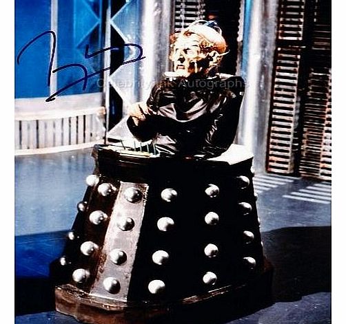 Doctor Who Classic Autographs TERRY MOLLOY as Davros - Doctor Who GENUINE AUTOGRAPH