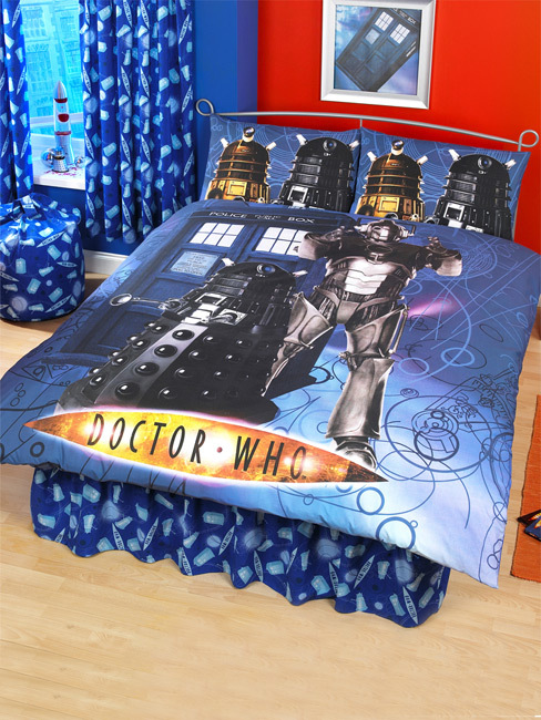 Doctor Who Double Duvet Cover and Pillowcase