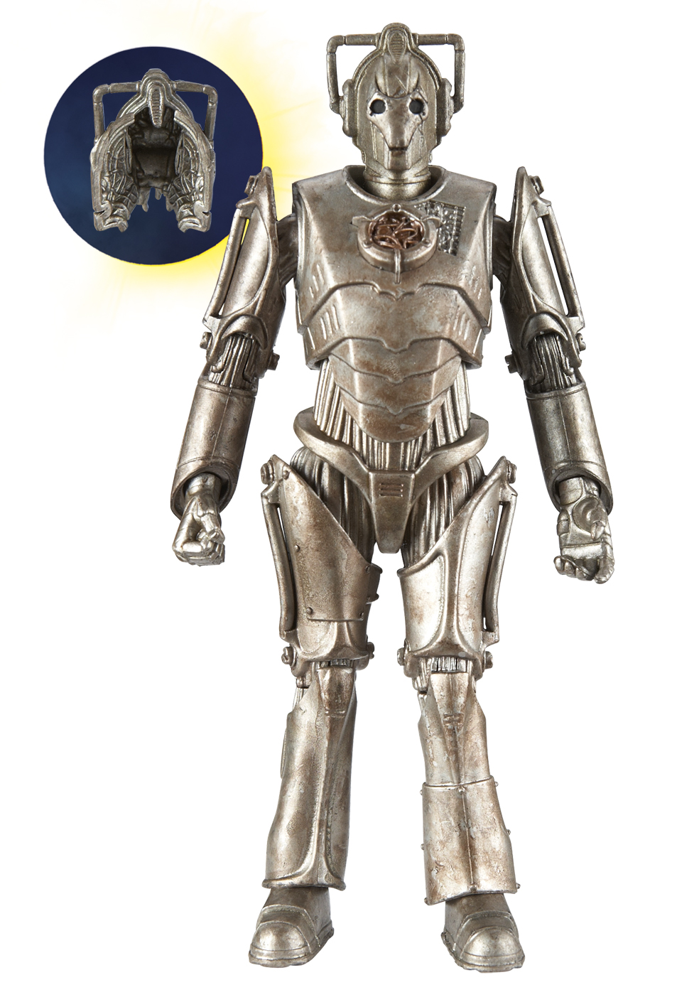 Dr Who - Corroded Cyberman With Chest Damage
