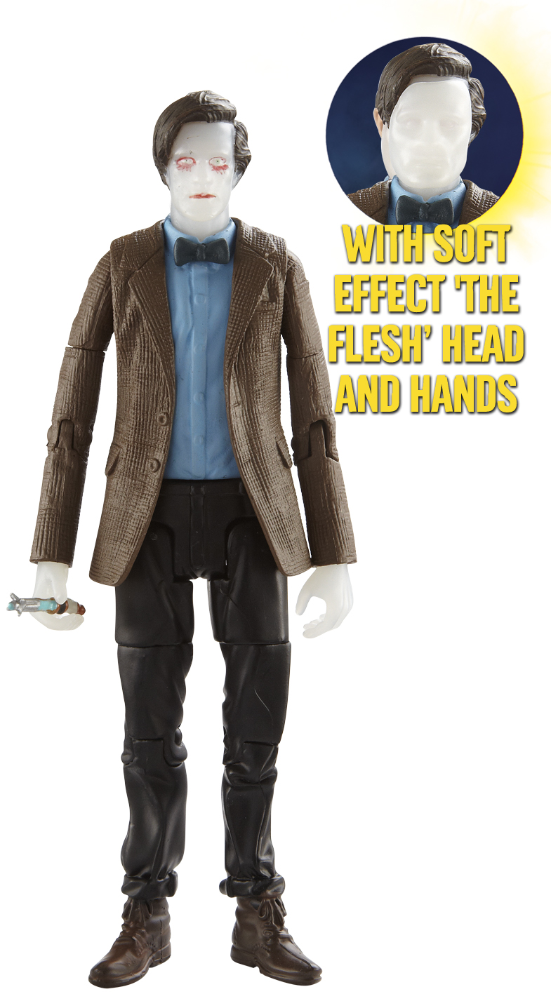 Dr Who-ganger W/soft Effect Flesh Head and Hands