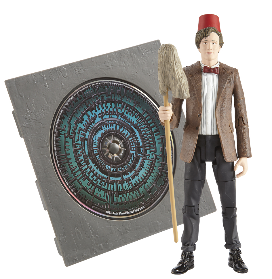 Doctor Who Dr Who Pandorica Action Figs - 11th Dr W/fez