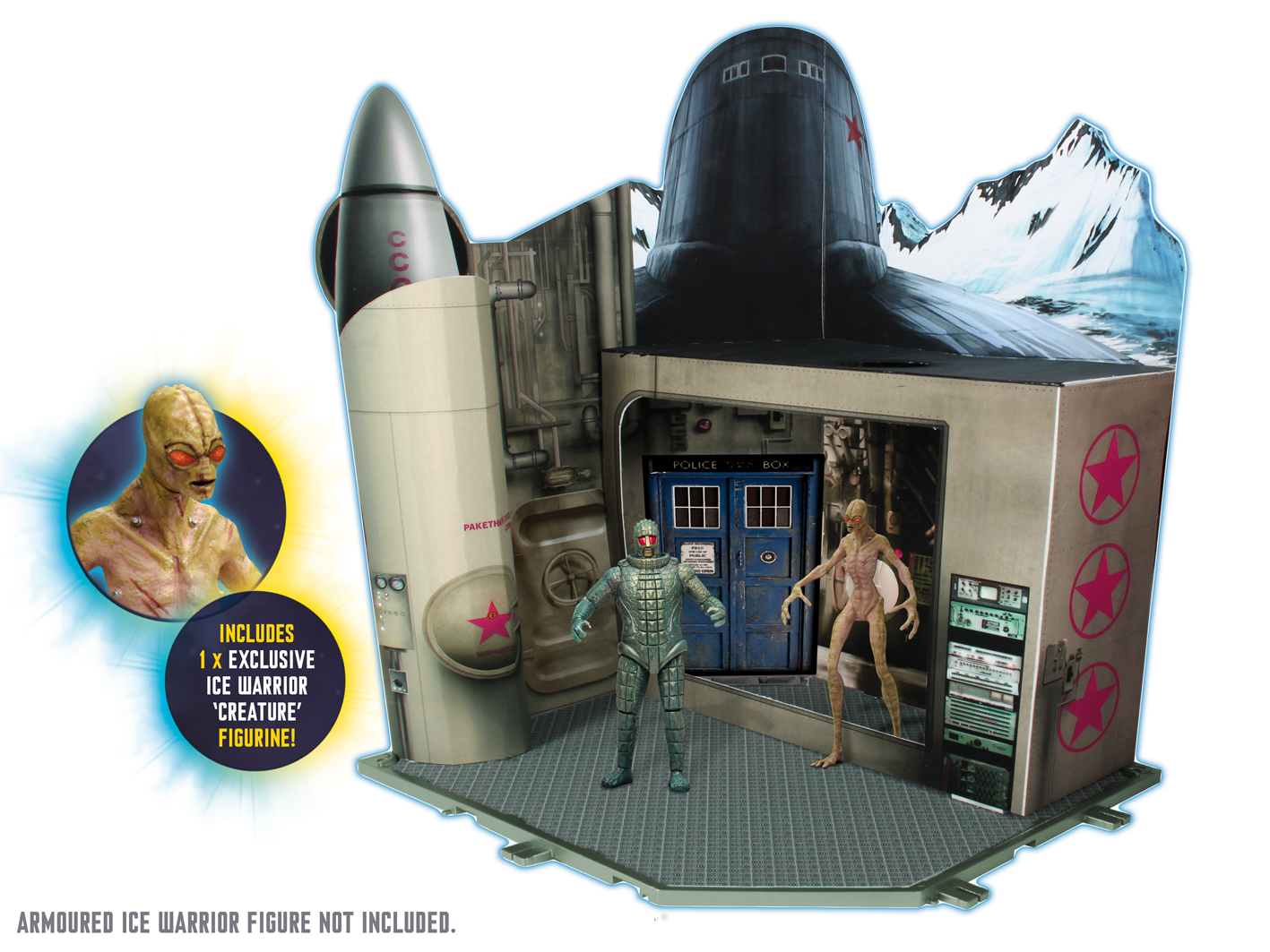 Doctot Who Doctor Who Time Zone Play Set - Ice Warrior