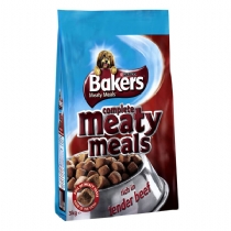 Bakers Complete Adult Meaty Meals Beef 3Kg