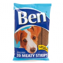 Ben Dog Treats Jumbo Bulk Pack Meaty Strips
