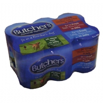 Butchers Adult Dog Food Cans 400G X 24 Pack None