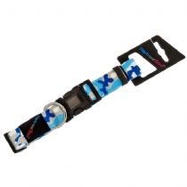 Hemmo and Co Camouflage Adjustable Collar Blue 1