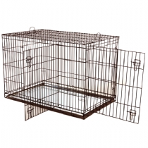 Dog It Wire Home Dog Crate With 2 Doors Extra
