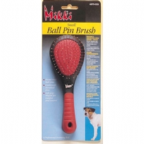 Dog Mikki Ball Pin Brush For Sensitive Medium Coats