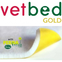 Petlife Vetbed Gold 37 X 28 - White