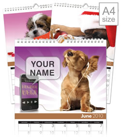 Dogs Personalised Calendar