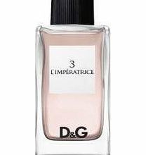 3 LIMPERATRICE 100ml (3.3 Fl.Oz) Eau De Toilette EDT Spray